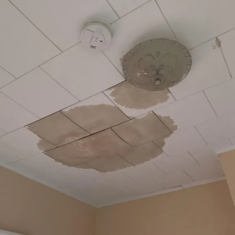 Ceiling Water Damage Repair in City of Bedford, VA